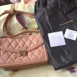 Vera Bradley quilted crossbody bag, Great Cond.